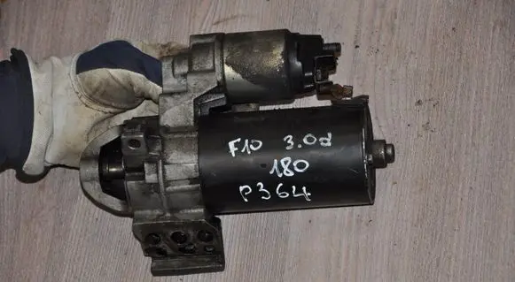BMW 5 F10 F11 Starter motor KLEP364