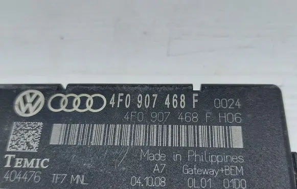 Audi Q7 4L Gateway control module 4F0907468F 404476