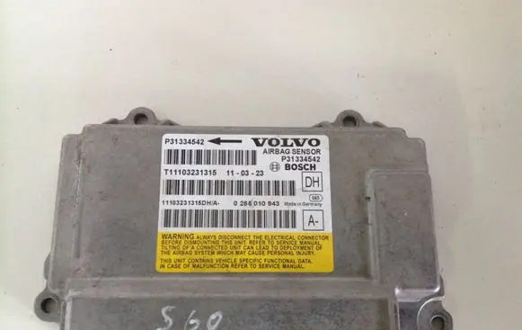 Volvo S60 Airbag control unit/module P31334542 T1103231315