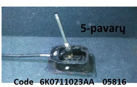 Seat Ibiza II (6k) Gear shifter/selector 6K0711023AA 1H0711091