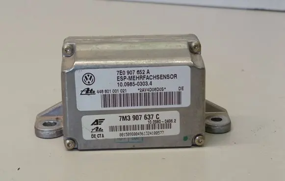 Seat Alhambra (Mk1) ESP acceleration yaw rate sensor 7E0907652A 7M3907637C