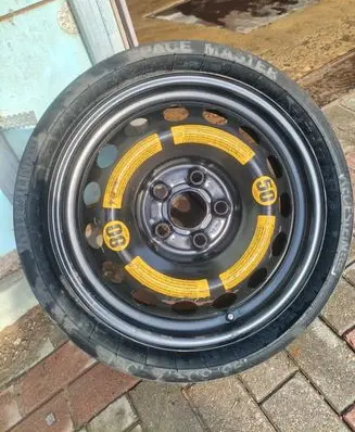 Volkswagen Touareg I R17 spare wheel 7L6601027B