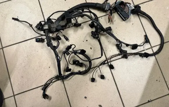 Engine installation wiring loom