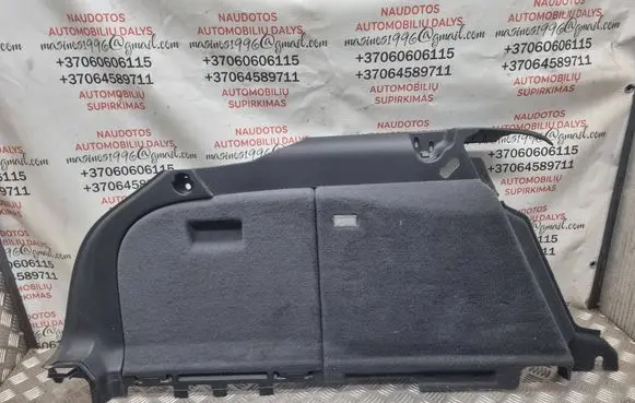 Audi A4 S4 B8 8K Trunk/boot side trim panel 8K9863879