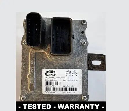 Peugeot 508 Gearbox control unit/module 9666987680 BC0101511B P7000AA0