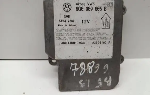 Volkswagen PASSAT B5 Airbag control unit/module 6Q0909605B 5WK42869 23990107F