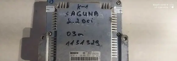 Renault Laguna II Engine control unit/module 0281011325