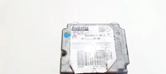Citroen Xsara Picasso Airbag control unit/module 602327400 9650137080