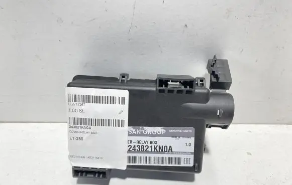Nissan Juke I F15 Fuse box cover 243821KN0A