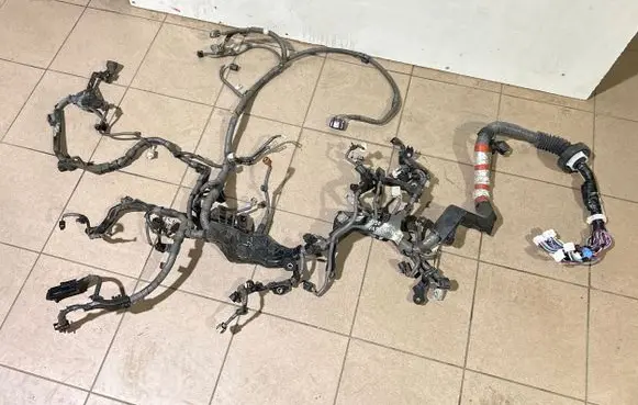 Engine installation wiring loom