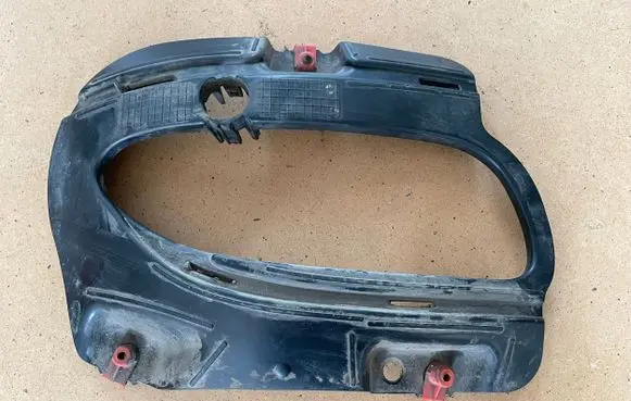 Opel Zafira C Rear bumper corner part panel trim 20859759