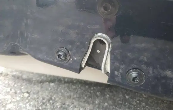 Cadillac CTS Rear door lock