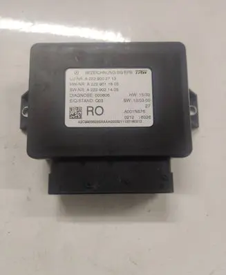 Mercedes-Benz S W222 Hand brake control module A2229002713 A2229011805 A2229021405
