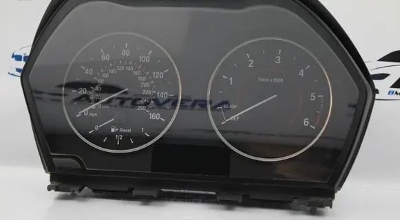 BMW 1 F20 F21 Speedometer (instrument cluster) 9371021