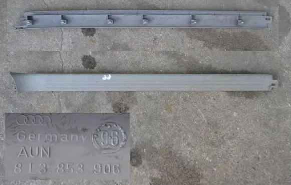 Audi A3 S3 8L Front sill trim cover 8L3853906