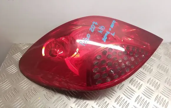 Peugeot 207 Rear/tail lights 9649986680