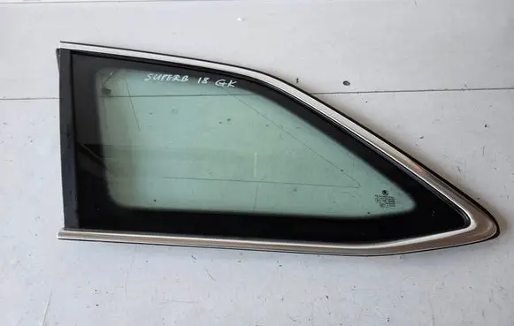 Skoda Superb B8 (3V) Rear side window 3V9845297K 43R00048