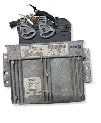 Peugeot 206 Engine control unit/module 9637706180 9643134680