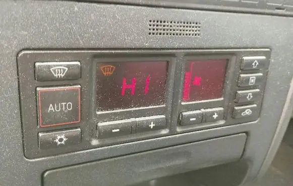 Audi A4 S4 B5 8D Interior fan control switch 