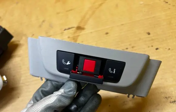 Mercedes-Benz GL X166 Rearview mirror trim A1668211836 A1728208610