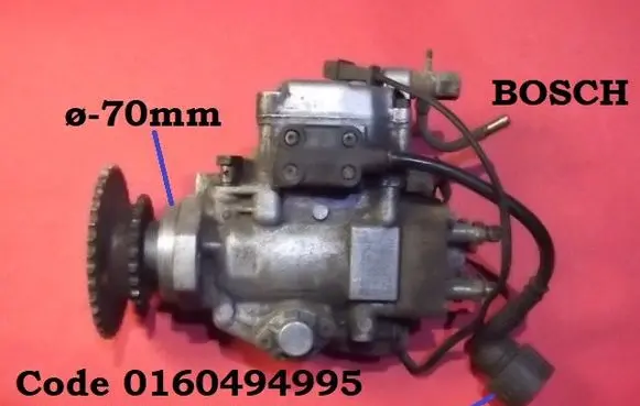 Fuel injection high pressure pump