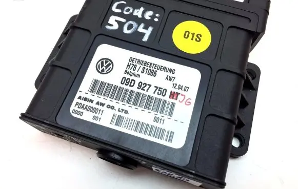 Audi Q7 4L Gearbox control unit/module 09D927750JG