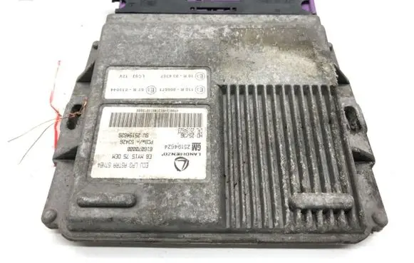 Opel Astra J LP gas control unit module 25194624