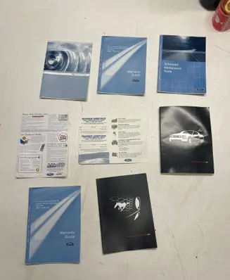 Ford Mustang V Owners service history hand book 3W7J19A342AA
