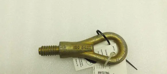 Towing hook eye