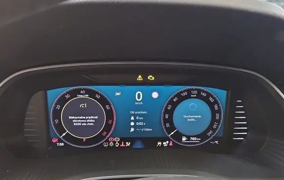 Skoda Octavia Mk4 Speedometer (instrument cluster) 5E3920770E IMPRK1536420