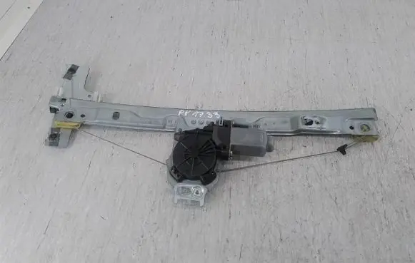 Front door window regulator with motor