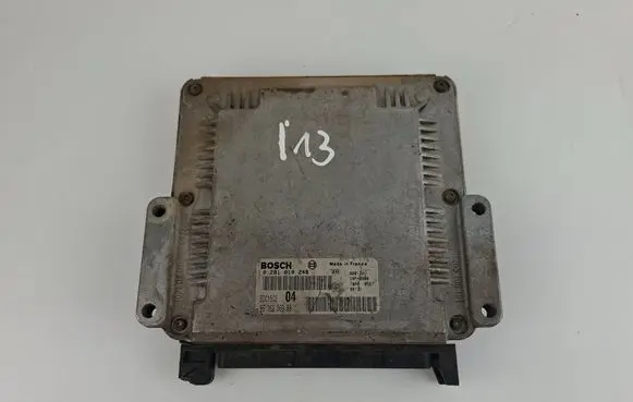 Peugeot 307 Engine control unit/module 9636256980 0281010249
