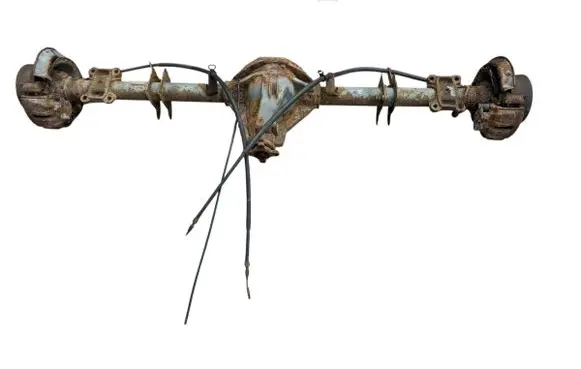 Volkswagen II LT Rear axle beam with reductor 741408 37.9