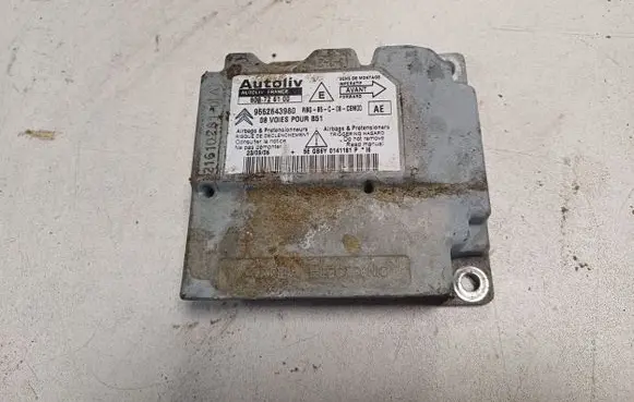 Citroen C4 I Airbag control unit/module 9662643980