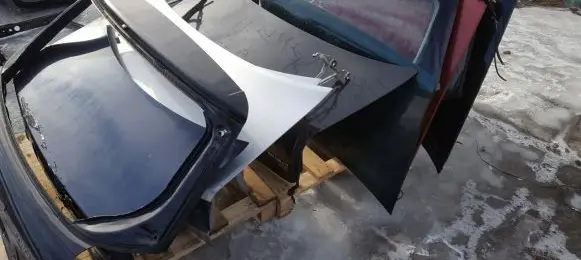 Audi A8 S8 D3 4E Tailgate/trunk/boot lid sidabrinis