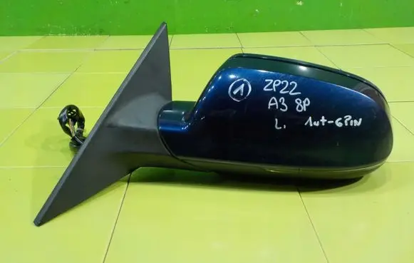 Audi A3 S3 8P Front door electric wing mirror LEWE ZP22
