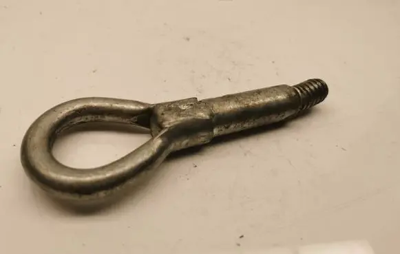 Towing hook eye