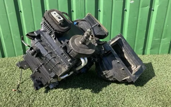 Heater blower radiator