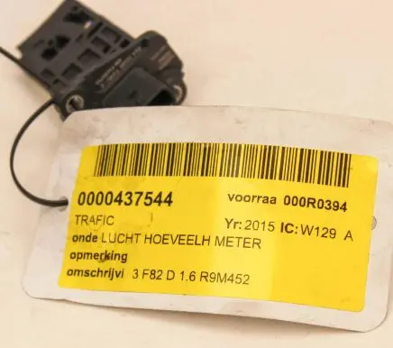 Renault Megane III Mass air flow meter 93450753