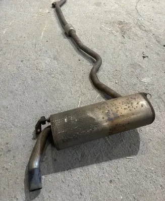 BMW 3 F30 F35 F31 Muffler/silencer 7627071 10218010 90649202