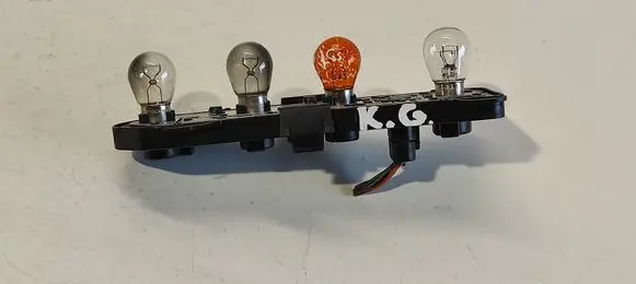 Mercedes-Benz ML W163 Tail light bulb cover holder A1638200077KZ 96309700