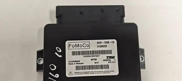 Volvo V60 Hand brake control module 6G912598CD 31334228 A2C53296349