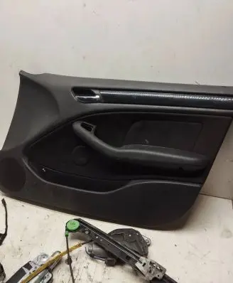 BMW 3 E46 Front door card panel trim F01334