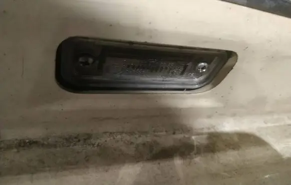 Mercedes-Benz E W211 Number plate light 