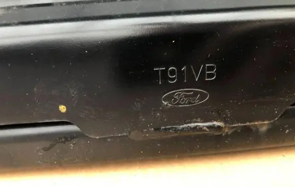 Rear bumper support beam