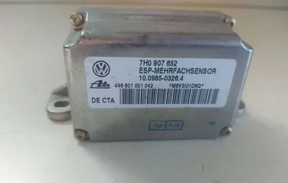Porsche Cayenne (9PA) ESP acceleration yaw rate sensor 7H0907652