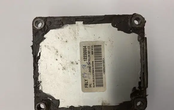 Opel Meriva A Engine control unit/module 12230554 HSFI25 860554LC511120YWC