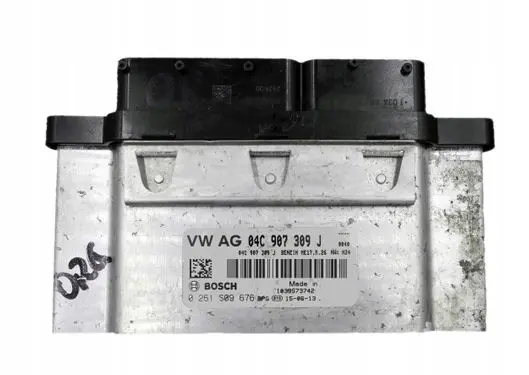Skoda Fabia Mk2 (5J) Engine control unit/module 04C907309J