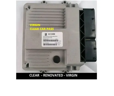 Opel Corsa D Engine control unit/module ECU 55568385 7160023800