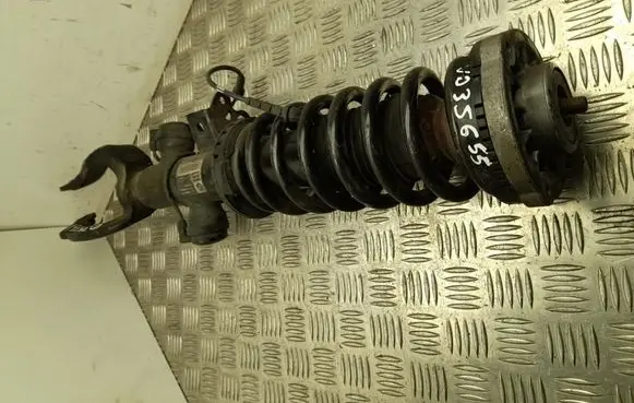 Front shock absorber with coil spring